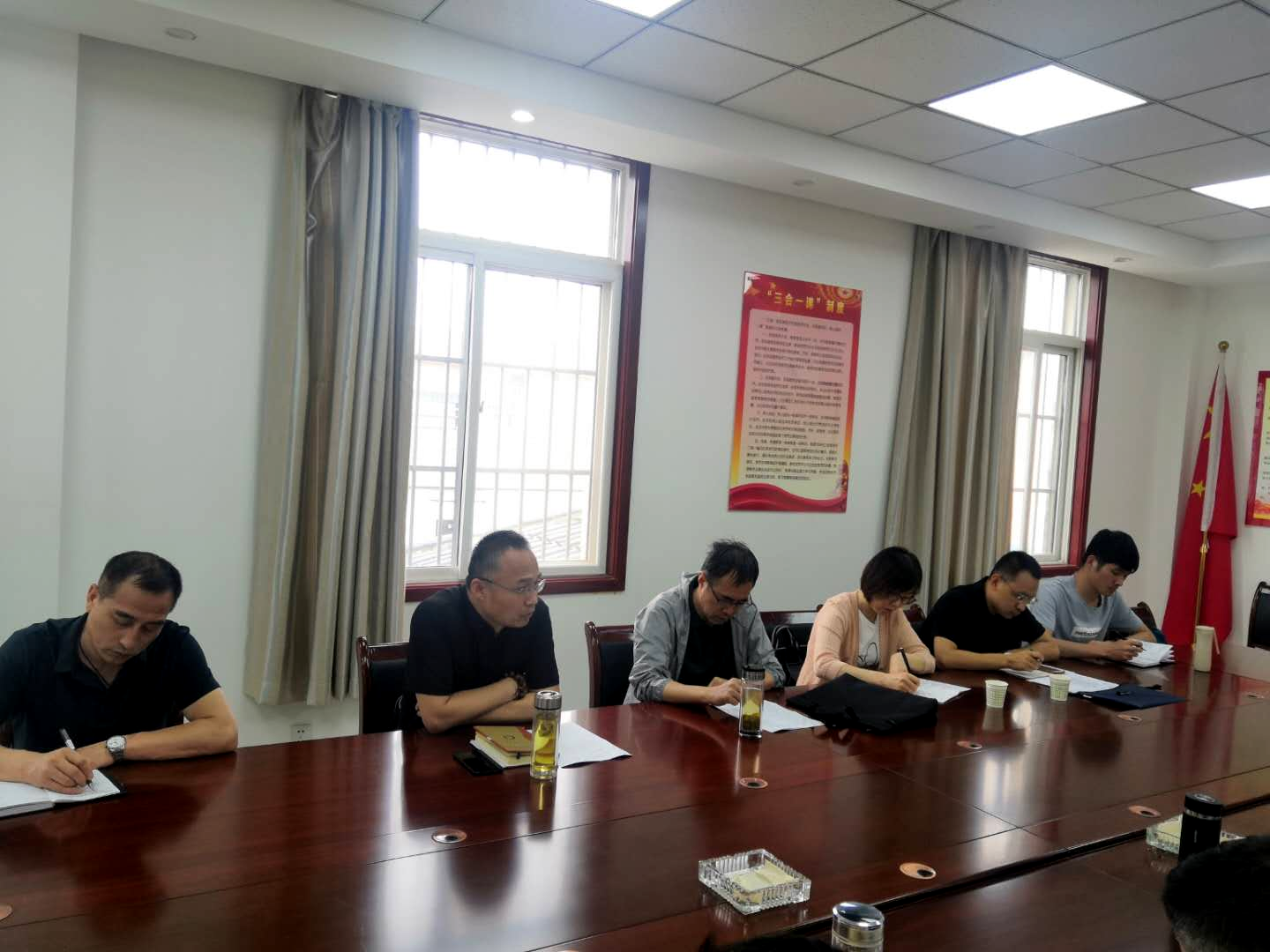 陜儲糧集團對咸陽庫、楊凌庫、扶風庫等開展安全生產(chǎn)工作專項檢查及區(qū)域夏糧生產(chǎn)質(zhì)量情況調(diào)查