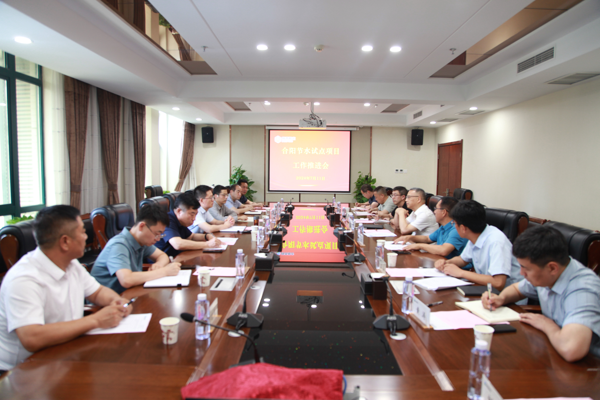 推進政企務(wù)實合作 加快合陽節(jié)水項目建設(shè)