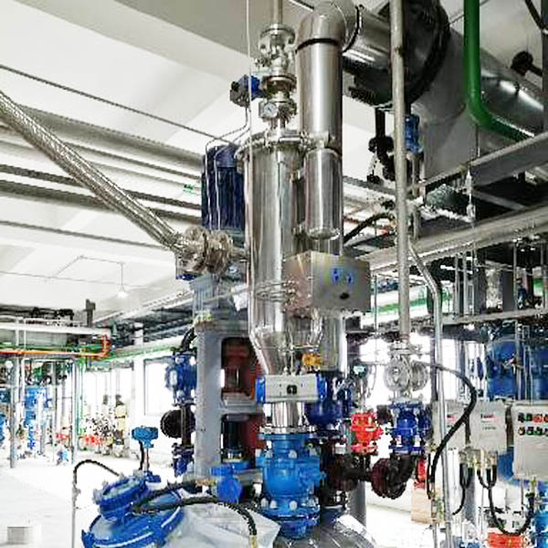 密閉真空上料機(jī)在錐形混合機(jī)系統(tǒng)中的應(yīng)用